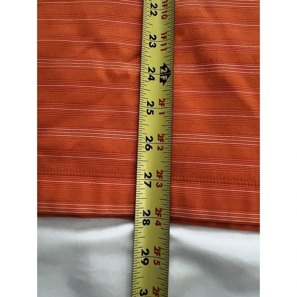 Nike Golf Fit Dry Polo Shirt South Carolina Palmetto Crescent Orange Striped M